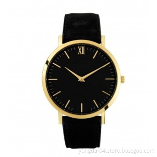 Interchangeable Leather Strap Watch Fashion